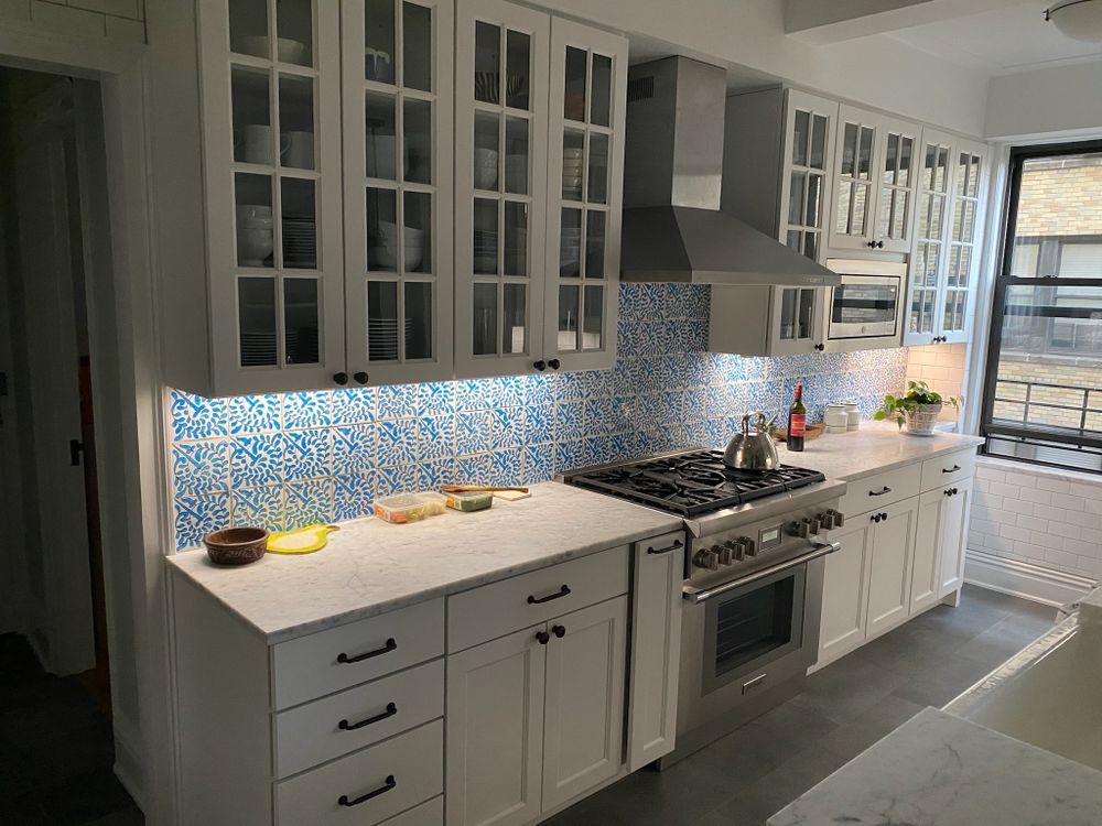 Luxury white kitchen