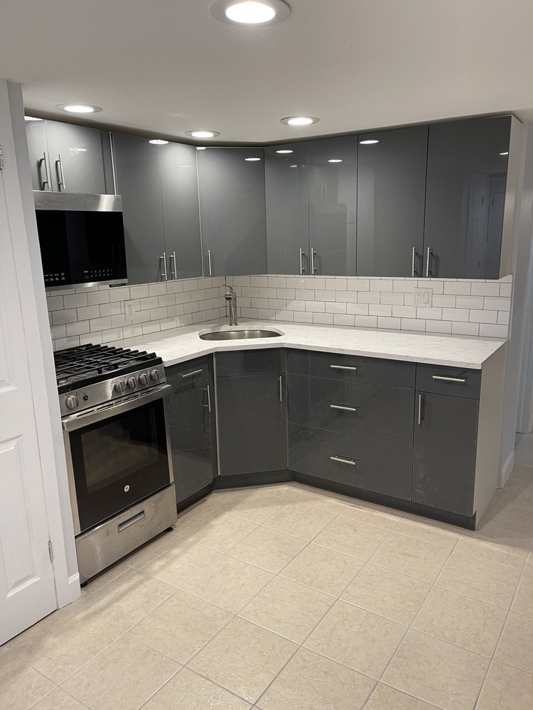 Open concept kitchen